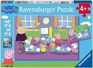 Ravensburger puzzle 090990 Prasiatko Peppa 2× 24 dielikov - Puzzle
