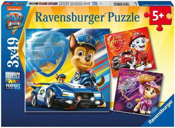 Ravensburger - Super Mario Jigsaw Puzzle, 3 x 49  