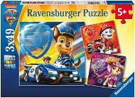 Ravensburger Puzzle 052189 Mancs őrjárat: Pajtások 3x49 db - Puzzle