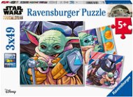 Ravensburger puzzle 052417 Star Wars: Mandalorian 3× 49 dielikov - Puzzle