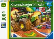 Ravensburger Puzzle 129836 John Deere: Nagy kerekek 100 db - Puzzle