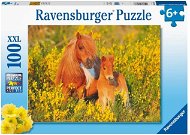 Ravensburger puzzle 132836 Shetladnský poník 100 dielikov - Puzzle