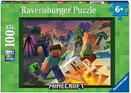 Puzzle Ravensburger Puzzle 133338 Minecraft: Minecraft szörnyek 100 db - Puzzle