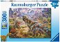 Ravensburger Puzzle 132959 Dinoszauruszok 300 db - Puzzle