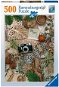 Ravensburger Puzzle 169825 Travel Collage 500 pieces - Jigsaw