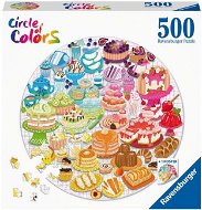 Ravensburger Puzzle 171712 Colourful Desserts 500 pieces - Jigsaw