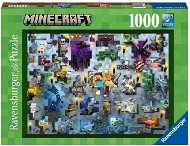 Jigsaw Ravensburger Puzzle 171880 Challenge Puzzle: Minecraft 1000 pieces - Puzzle