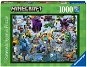 Puzzle Ravensburger puzzle 171880 Challenge Puzzle: Minecraft 1000 dílků  - Puzzle