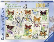 Ravensburger puzzle 152612 Krásne motýle 1000 dielikov - Puzzle