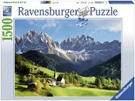 Puzzle Ravensburger puzzle 162697 Výhľad na Dolomity 1500 dielikov - Puzzle