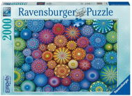 Ravensburger Puzzle 171347 Regenbogen Mandalas 2000 Teile - Puzzle