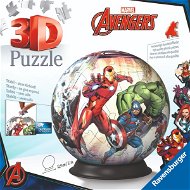 3D puzzle Ravensburger 3D puzzle 114962 Puzzle-Ball Marvel: Avengers 72 dielikov - 3D puzzle