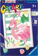 Ravensburger Creative & Art Toys 201877 CreArt Pink Flamingo - Painting by Numbers