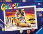 Ravensburger Kreatívne a výtvarné hračky 201938 CreArt Majestátny tiger - Maľovanie podľa čísel