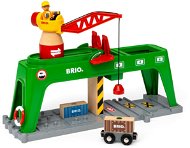 Brio World 33996 Freight Crane - Toy Car