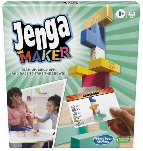 Jenga Maker CZ, SK verze - Desková hra - Hlavní obrázek