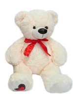 Medveď so srdiečkom biely – 40 cm - Plyšová hračka