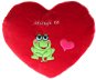 Herz Ich liebe Dich Frosch - 48 cm - Kuscheltier