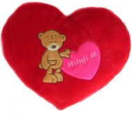 Heart I Love You Teddy Bear Standing - 48cm - Soft Toy