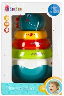 Bam Bam roly poly Dino tower 2in1 - Sort and Stack Tower