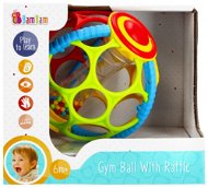 Bam Bam rubber ball with rattle - Baby Rattle