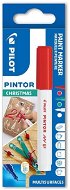 Akrylový popisovač Pilot Pintor, Extra Fine, sada 3 ks, Christmas - Popisovače