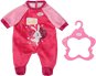 Toy Doll Dress BABY born Pink Velvet Onesie, 43cm - Oblečení pro panenky