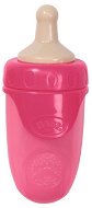BABY born Bottle with Lid, Dark Pink - Doll Accessory