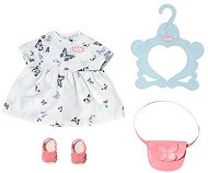 Oblečenie pre bábiky Baby Annabell Šatôčky s motýlikmi Deluxe, 43 cm - Oblečení pro panenky