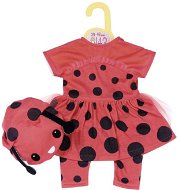 Dolly Moda Clothes Ladybug, 43cm - Doll Accessory