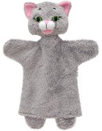 Kočička šedá 26cm, maňásek - Hand Puppet