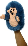 Ježek 23cm modrý, maňásek (Krtek) - Hand Puppet