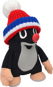 Little Mole 24cm Red Tricolour Cap - Soft Toy