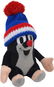 Little Mole 14cm, Blue Tricolour Cap - Soft Toy