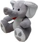 Sloní Bimbo 60 cm, sivý - Plyšová hračka