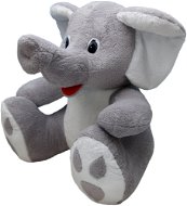 Sloní Bimbo 60 cm, sivý - Plyšová hračka