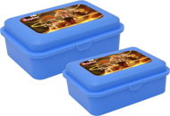 Snack Box Set, 2 pieces, Hurvínek Museum, Blue - Snack Box