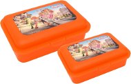 Snack Box Set, 2 pieces, Hurvínek Street Orange - Snack Box