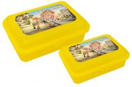 Snack Box Set, 2 pieces, Hurvínek Street Yellow - Snack Box