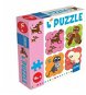 4 puzzles - dachshund - Jigsaw