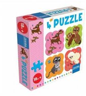 4 puzzle – jazvečík - Puzzle