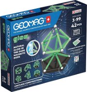 Geomag Glow Recycled 42 dílků - Stavebnice
