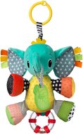 Hanging Elephant with Activities - Pushchair Toy