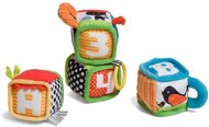 Játékkocka gyerekeknek Textil játékkockák 4 darab - Kostky pro děti