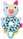 Plush Ring Kitty Color friends