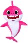Alum Baby Shark plyšový na batérie so zvukom-ružový - Interaktívna hračka
