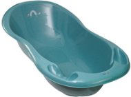 Anatomical bathtub with spout 102 cm Lux meteo - turquoise - Tub