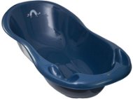 Anatomical bathtub with drain 102 cm Lux meteo blue - Tub