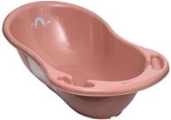 Anatomical bathtub with drain 86 cm Meteo - pink - Tub