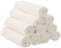 bavlněné Softy 80 × 80 cm 10 ks biele - Látkové plienky
